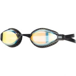 Arena Airspeed Mirror Swimglasses yellow copper/black