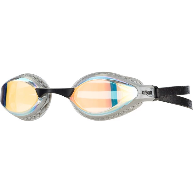 Arena Airspeed Mirror Swimglasses yellow copper/silver 1 Arena Airspeed Mirror Swimglasses yellow copper/silver