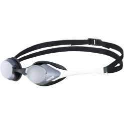Arena Cobra Swipe Mirror Goggles silver/white