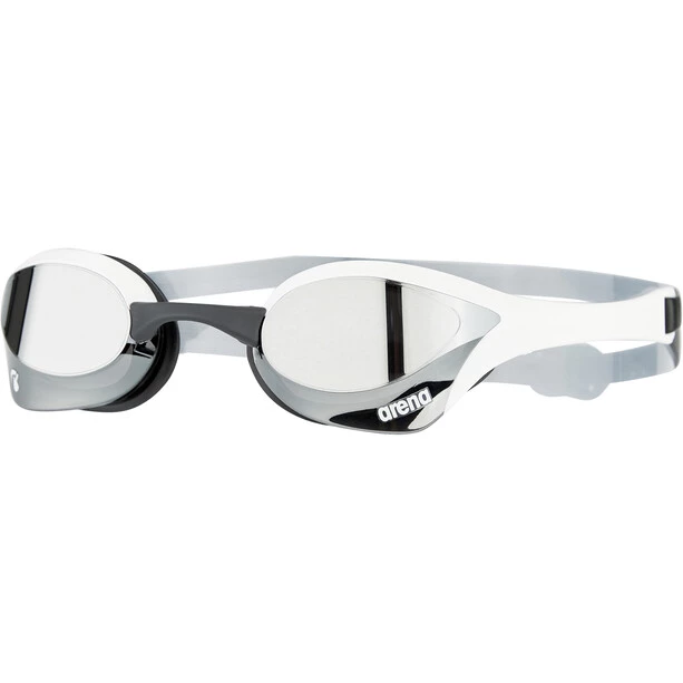 Arena Cobra Ultra Swipe Mirror Goggles silver/white 1 Arena Cobra Ultra Swipe Mirror Goggles silver/white