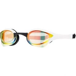 Arena Cobra Ultra Swipe Mirror Goggles yellow copper/white