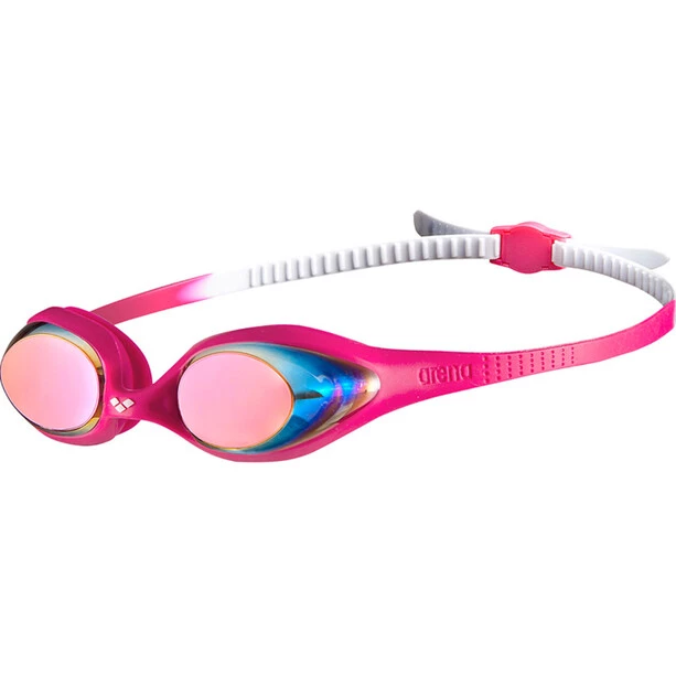 Arena Spider Mirror Goggles Kids white-pink-fuchsia 1 Arena Spider Mirror Goggles Kids white-pink-fuchsia