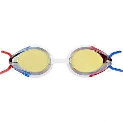 Arena Tracks Mirror Goggles Kids gold-blue-red -Goggles for swimming Shop arena tracks jr mirror goggles juniors gold blue red 3