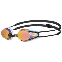 Arena Tracks Mirror Goggles white-red revo-black