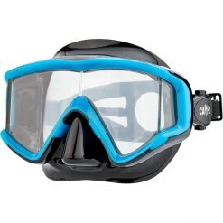 CAMPZ Diving Mask Wide View blue/transparent