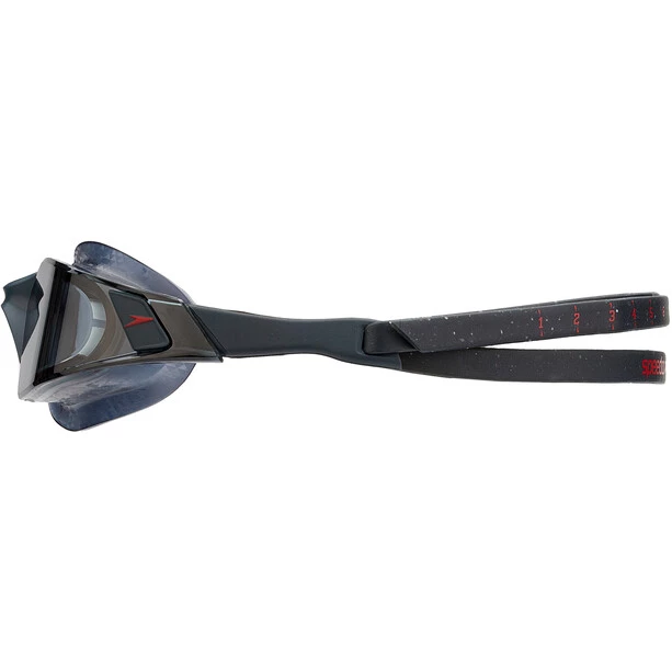 Speedo Aquapulse Pro Goggles oxid grey/psycho red/smoke 2 Speedo Aquapulse Pro Goggles oxid grey/psycho red/smoke - Image 2