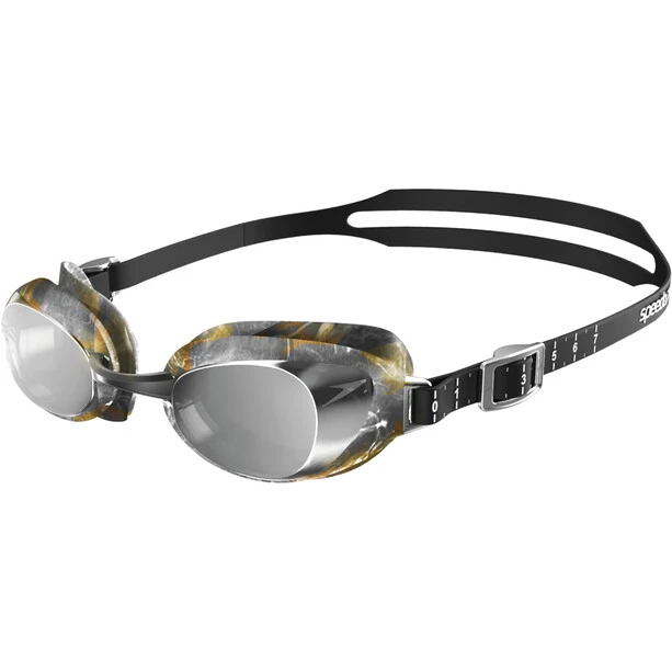 Speedo Aquapure Mirror V2 Goggles black/silver 1 Speedo Aquapure Mirror V2 Goggles black/silver
