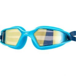 Speedo Hydropulse Mirror Goggles Kids navy/blue bay/gold yellow