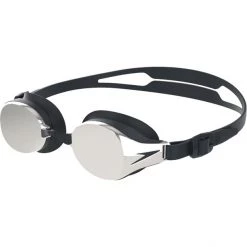 Speedo Hydropure Mirror Goggles black/chrome