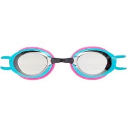 TYR Black Hawk Racing Mirrored Goggles Women silver/turq/pink -Goggles for swimming Shop tyr black hawk racing mirrored uimalasit naiset silver turq pink 3