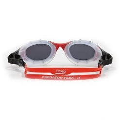Zoggs Predator Flex Titanium Goggles S frame/red/mirror -Goggles for swimming Shop zoggs predator flex titanium goggles s frame red mirror 4