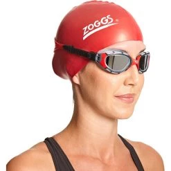 Zoggs Predator Flex Titanium Goggles S frame/red/mirror -Goggles for swimming Shop zoggs predator flex titanium goggles s frame red mirror 6