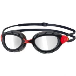 Zoggs Predator Titanium Goggles L red/grey/titanium