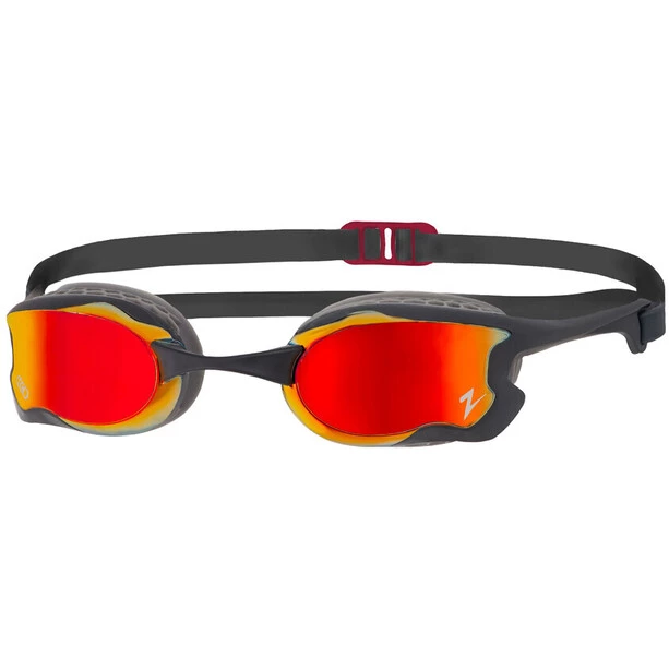 Zoggs Raptor HCB Goggles Mirror grey/black/mirrored red 1 Zoggs Raptor HCB Goggles Mirror grey/black/mirrored red